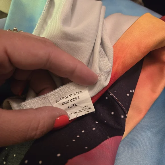 Colorful Drip Hoodie with Galaxy Design - Picture 6 of 6